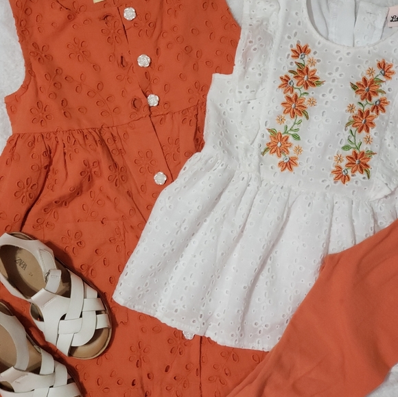 Other - 2 OUTFITS 3pcs: Dress, Top & Leggings